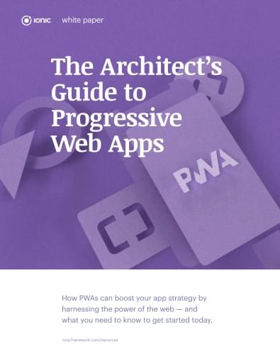 The Architect’s Guide to Progressive Web Apps cover image