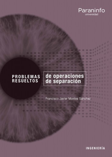 Portada del libro «Problemas resueltos de operaciones de separación (E-Book)»