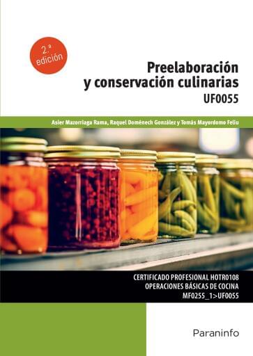 UF0055 - Preelaboración y conservación culinarias