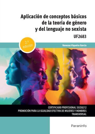 Portada del libro «UF2683 - Aplicación de conceptos básicos de la teoría de género y del lenguaje no sexista 2.ª edición»