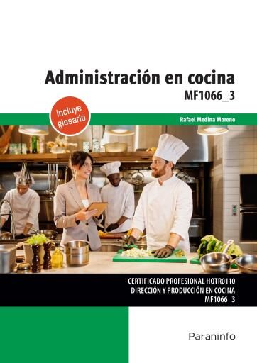 MF1066_3 - Administración en cocina
