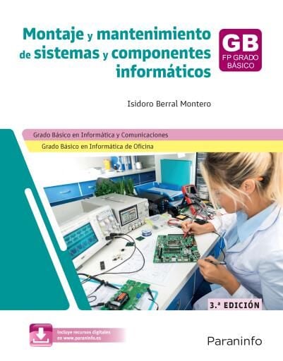 Montaje y mantenimiento de sistemas y componentes informáticos 3.ª edición