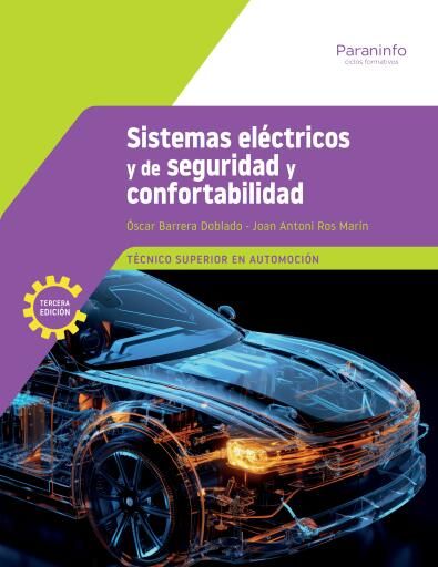 Sistemas eléctricos y de seguridad y confortabilidad 3.ª edición 2026