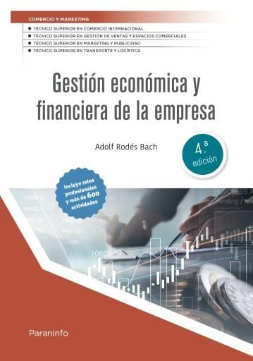 Portada del libro «Gestión económica y financiera de la empresa 4.ª edición 2026», de Adolf Rodés Bach