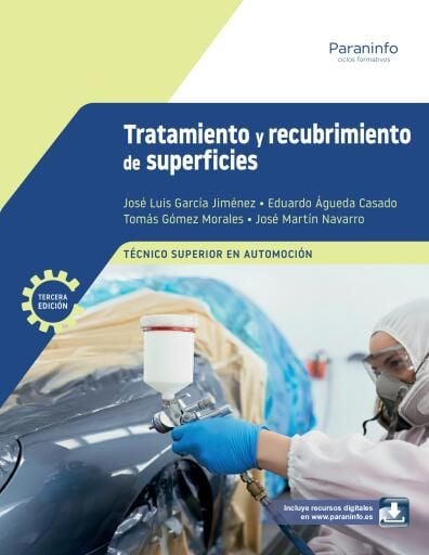 Portada del libro «Tratamiento y recubrimiento de superficies 3.ª edición 2026», de Eduardo Águeda Casado, José Luis García Jiménez