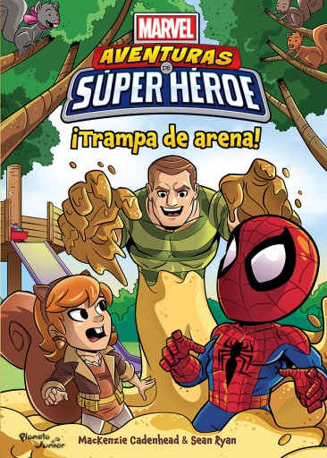 Portada del libro «¡Trampa de arena!», de MacKenzie Cadenhead, Sean Ryan