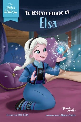 Portada del libro «El rescate helado de Elsa», de Kate Egan