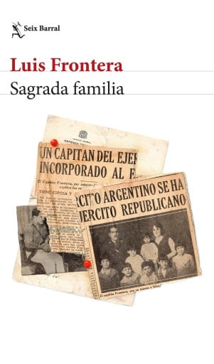 Portada del libro «Sagrada familia», de Luis Frontera