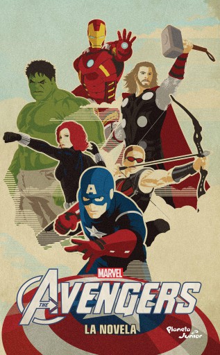 Avengers. La novela imagen de portada