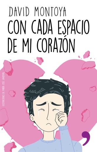 Portada del libro «Con cada espacio de mi corazón», de David Montoya