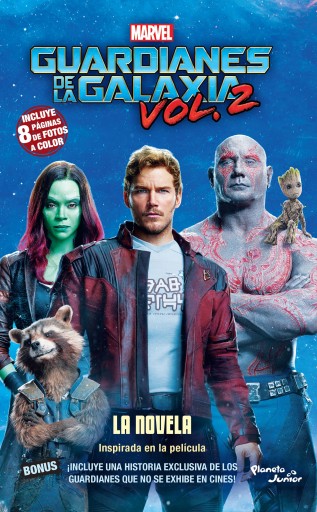 Guardianes de la galaxia 2. La novela imagen de portada