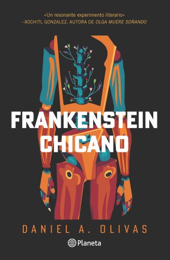 Portada del libro «Frankenstein Chicano», de Daniel A. Olivas