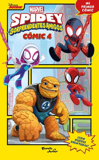 Spidey y sus sorprendentes amigos. Cómic 4 imagen de portada