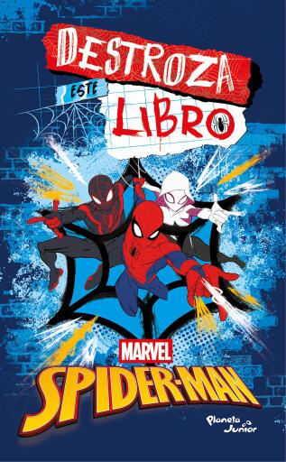 Destroza este libro. Spiderman y el multiverso imagen de portada