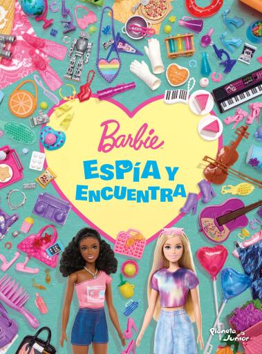 Portada del libro «Barbie. Espía y encuentra», de Mattel