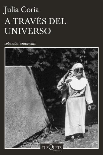 Portada del libro «A través del Universo», de Julia Coria