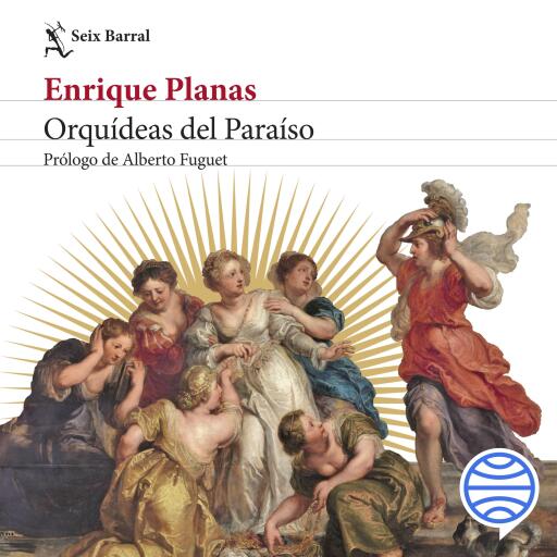 Portada del audiolibro «Orquídeas del paraíso», de Enrique Planas