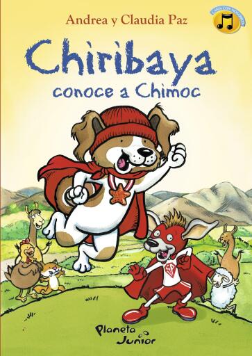 Portada del libro «Chiribaya conoce a Chimoc», de Andrea Paz, Claudia Paz