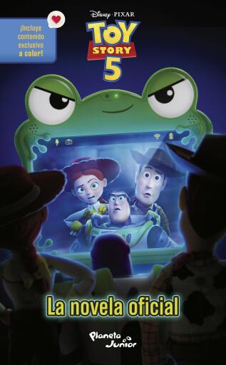 Portada del libro «Toy Story 5. La novela», de Disney