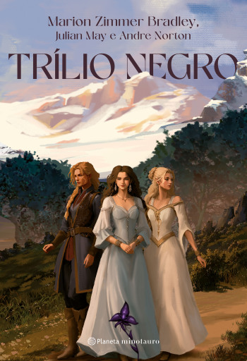Portada del libro «Trílio negro», de Julian May, Andre Norton