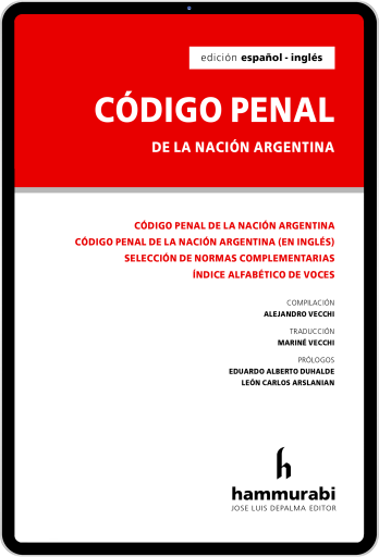 Vecchi. Código Penal de la Nación Argentina_español-inglés