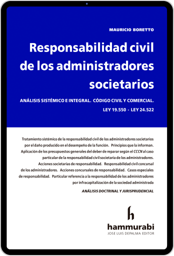 Responsabilidad civil de los administradores societarios