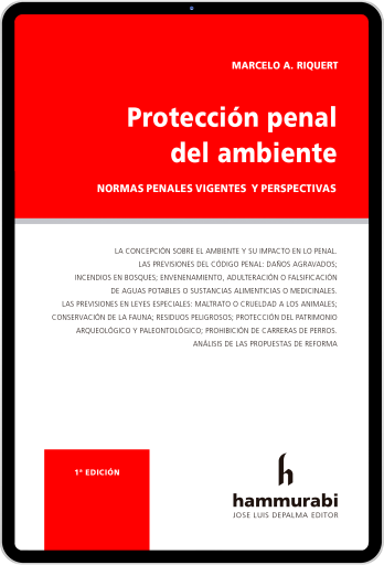 Protección penal del ambiente