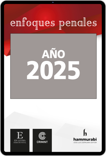 Enfoques Penales 2025