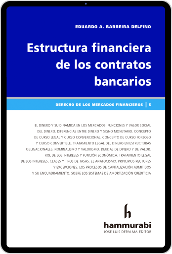 Estructura financiera de los contratos bancarios