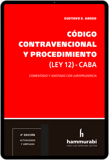 Código Contravencional y Procedimiento