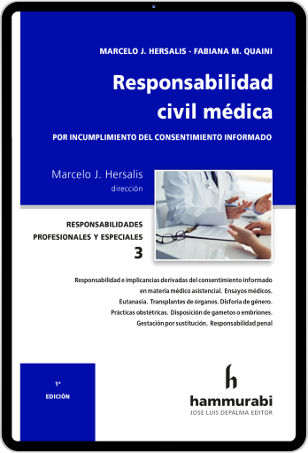 Responsabilidad civil médica por incumplimiento del consentimiento informado