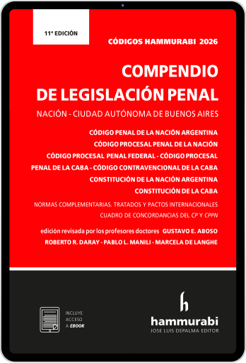 Compendio de Legislación Penal Nación - CABA