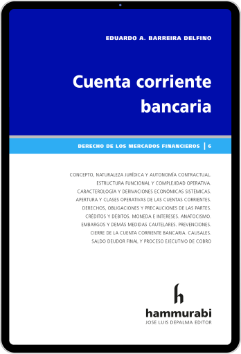 Barreira Delfino. Cuenta corriente bancaria