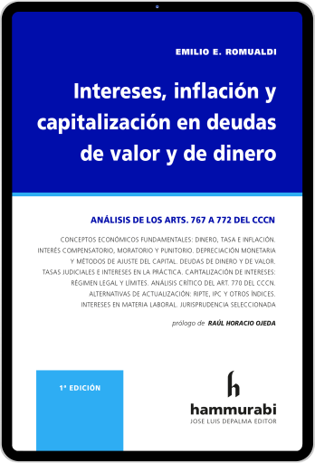 Intereses, inflación y capitalización en deudas de valor y de dinero