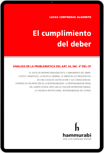El cumplimiento del deber