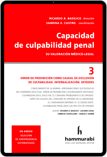 Basílico - Capacidad de culpabilidad penal, tomo 3
