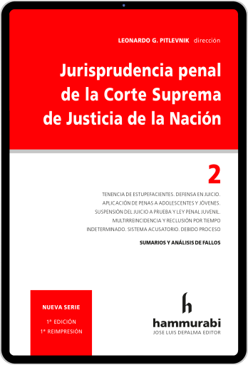Jurisprudencia penal CSJN, t. 2