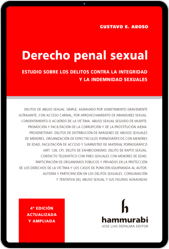 Aboso. Derecho penal sexual