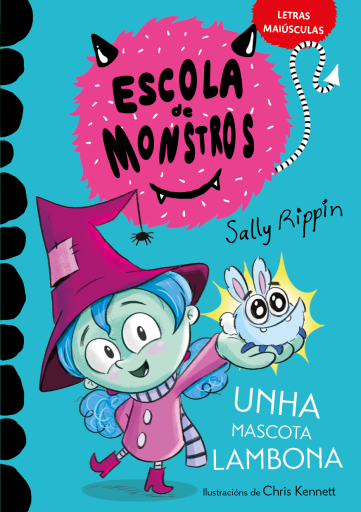 Escola de monstros. Unha mascota lambona