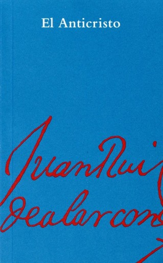 Portada del libro «El anticristo», de Juan Ruiz de Alarcón