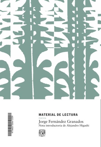 Jorge Fernández Granados. Material de lectura núm. 23. Poesía
