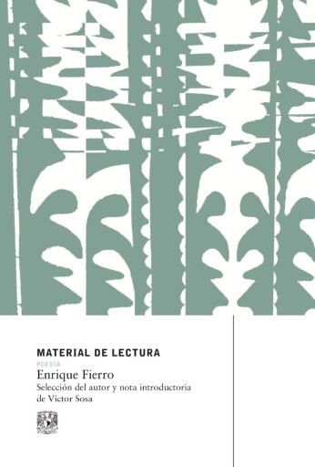 Enrique Fierro. Material de lectura núm. 231. Poesía. Nueva época