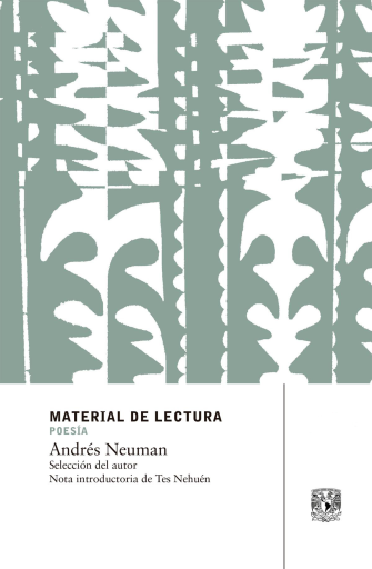 Andrés Neuman. Material de lectura. Poesía. Nueva época