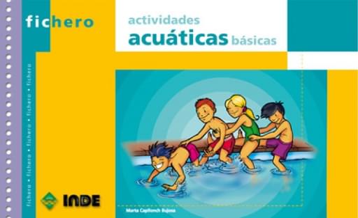 Portada del libro «Fichero de Actividades acuáticas básicas»