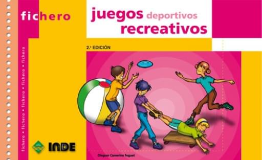 Portada del libro «Fichero de juegos deportivos recreativos»