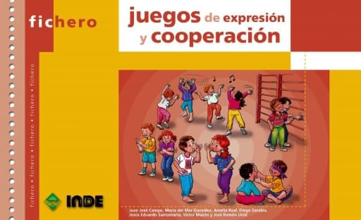 Portada del libro «Fichero de Juegos de expresión y cooperación»