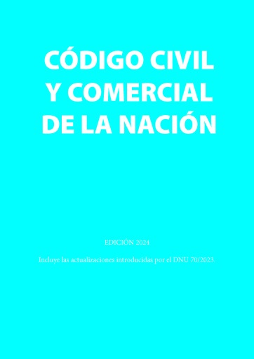 CÓDIGO CIVIL Y COMERCIAL DE LA NACIÓN