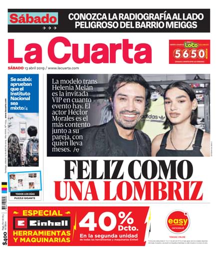 13-04-2019 La Cuarta