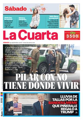 29 09 2018 La Cuarta La Cuarta