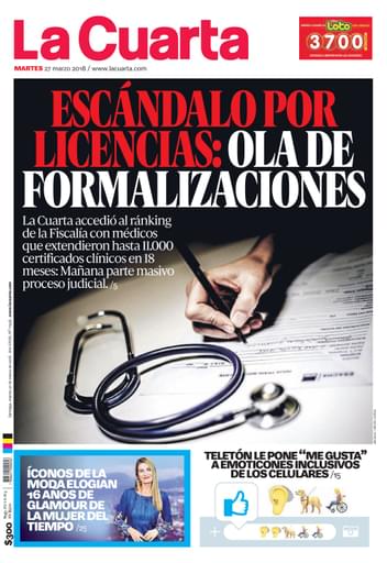 27-03-2018 La Cuarta
